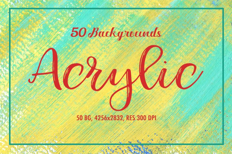 Abstract Acrylic Background example image 1