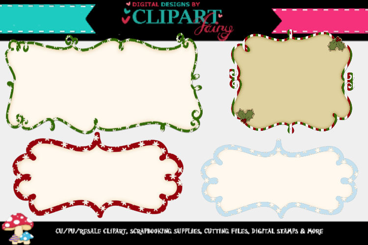 Christmas Doodle Tags example image 1