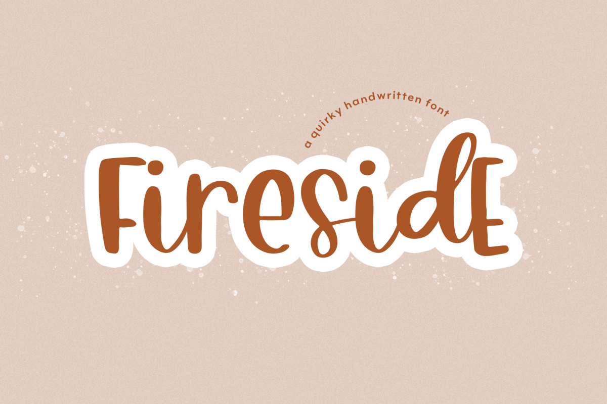 Fireside - A Quirky Handwritten Font example image 1