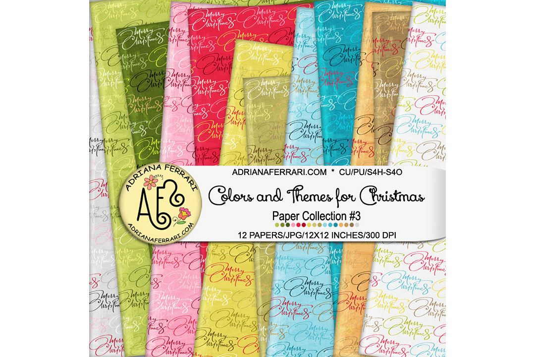 Colors and Themes for Christmas Papers 3 example image 1