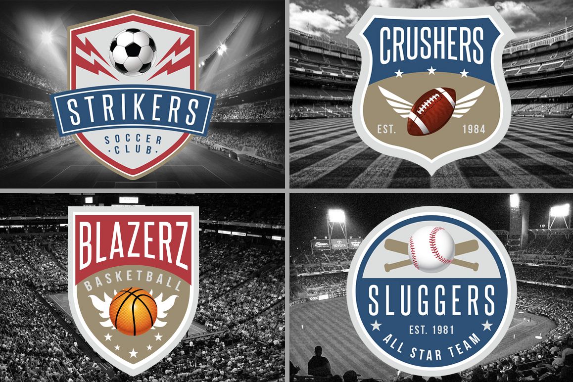 5 Sports Logos Templates example image 1