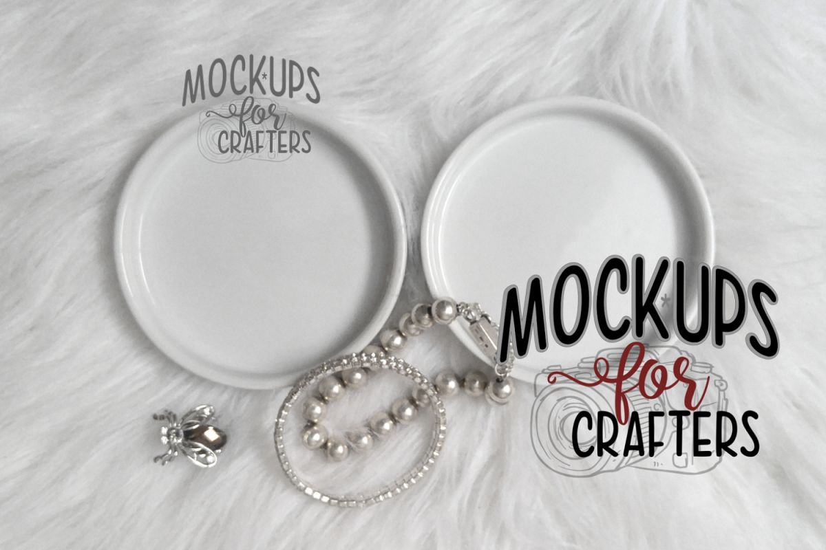 MOCK-UP ROUND RING / JEWELRY DISH - Dollarama example image 1