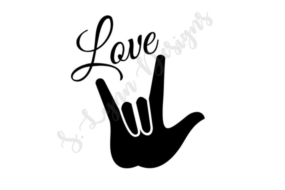 Love Sign SVG File
