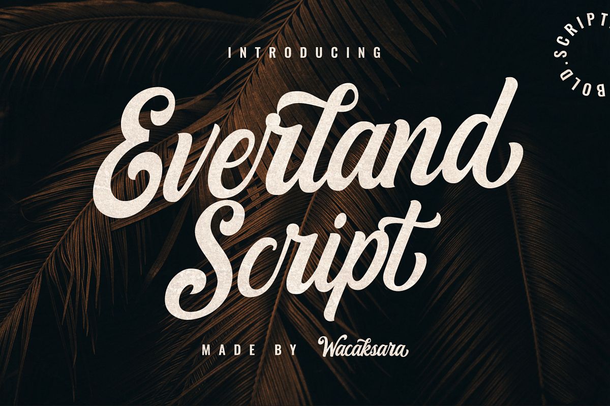 Everland Script example image 1