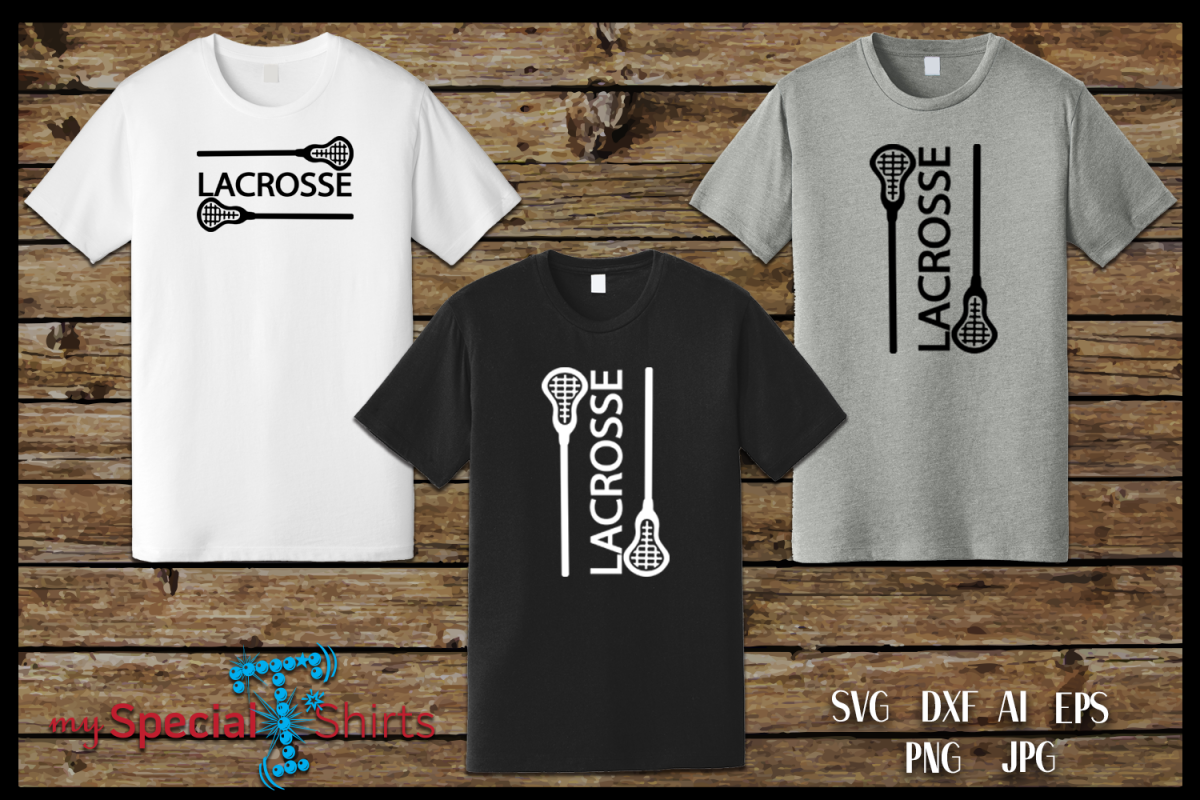 Lacrosse Sticks SVG, DFX, EPS, JPG, PNG example image 1