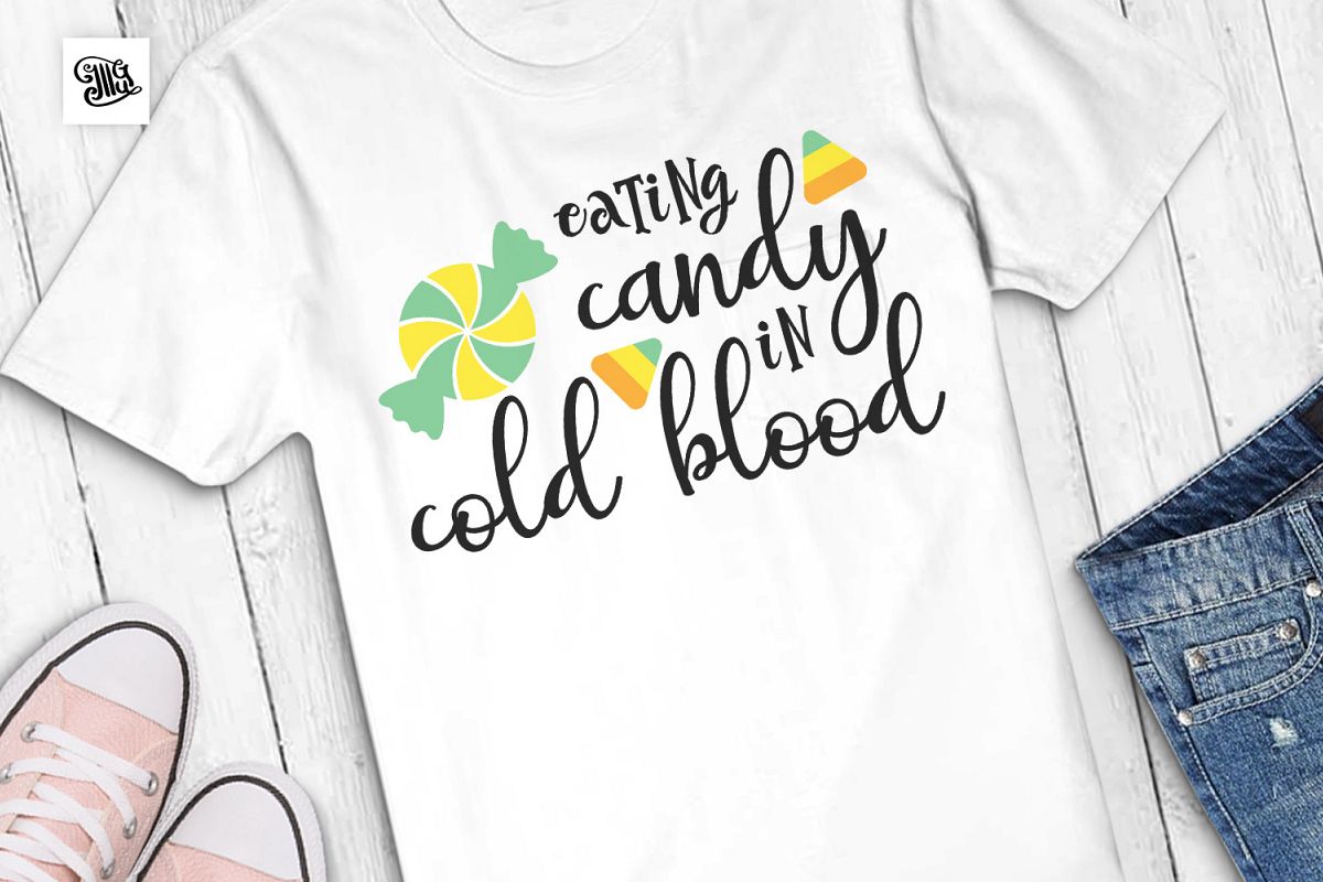 Eating candy in cold blood example image 1
