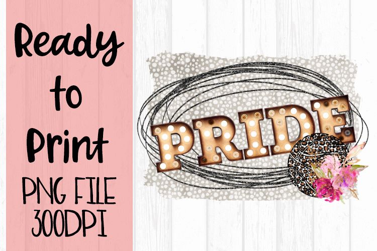 Glitter Pride Basketball Ready to Print example image 1