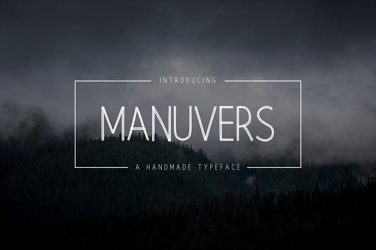 Manuvers - Handmade Sans Font - example image 1