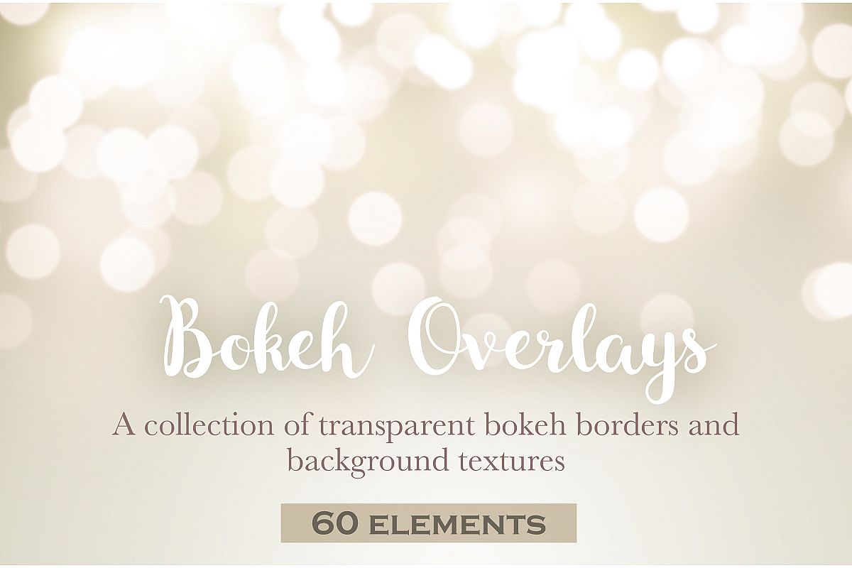 Bokeh border overlays example image 1