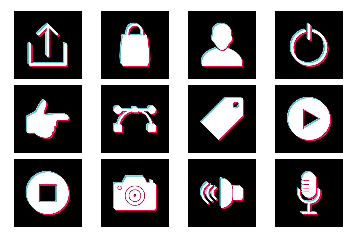 Set Of Multimedia Icons example image 1