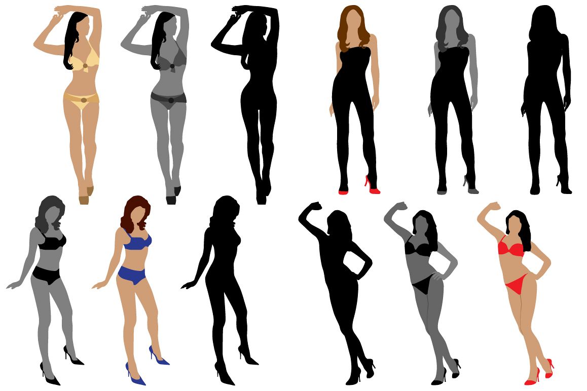 Girl in swimsuit example image 1