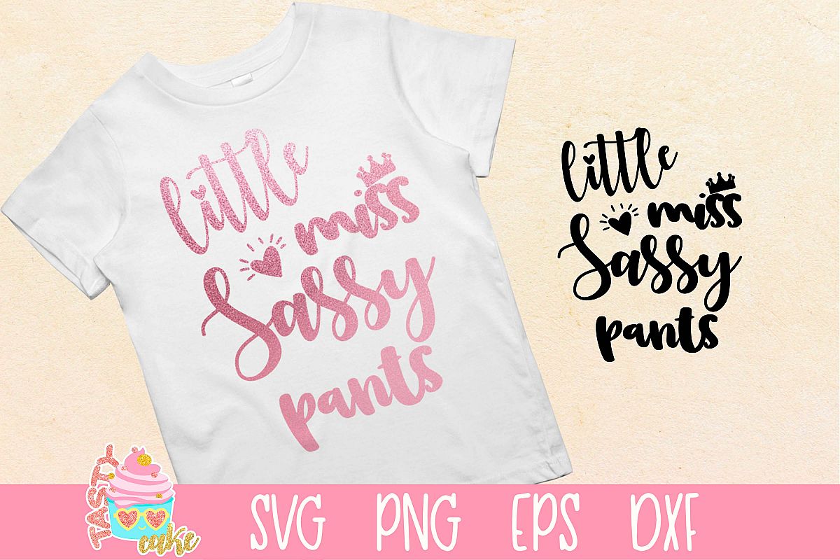 Download Little Miss Sassy Pants - Little Girl SVG