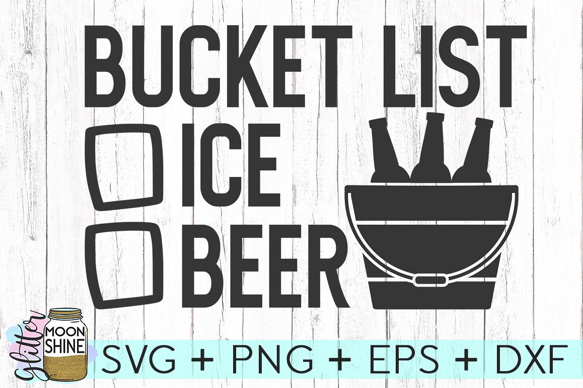 Download Bucket List SVG DXF PNG EPS Cutting Files (162231) | SVGs ...