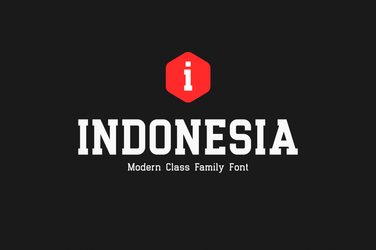 Indonesia Family | Premium Font! example image 1