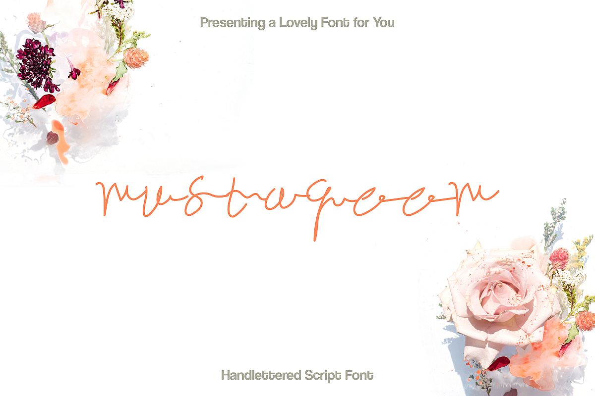 Mustaqeem - Handwritten Signature Font example image 1