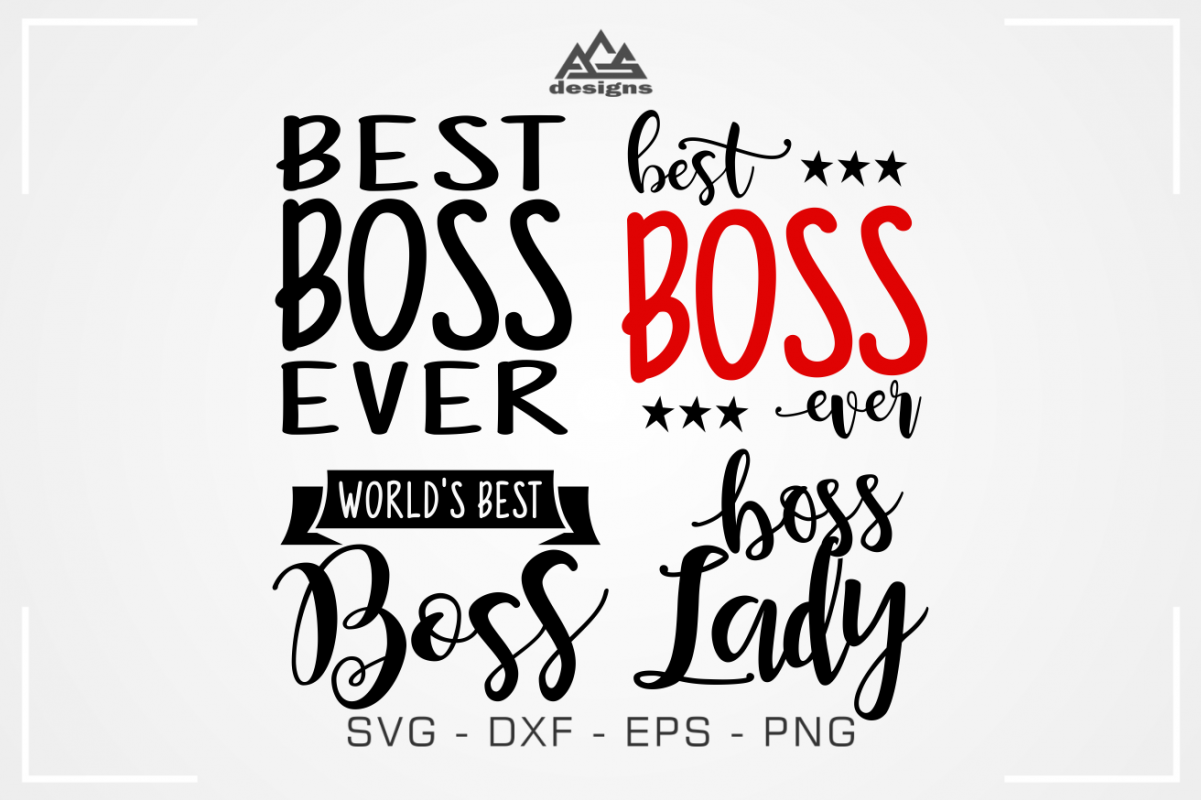 Boss Day Best Boss Svg Design