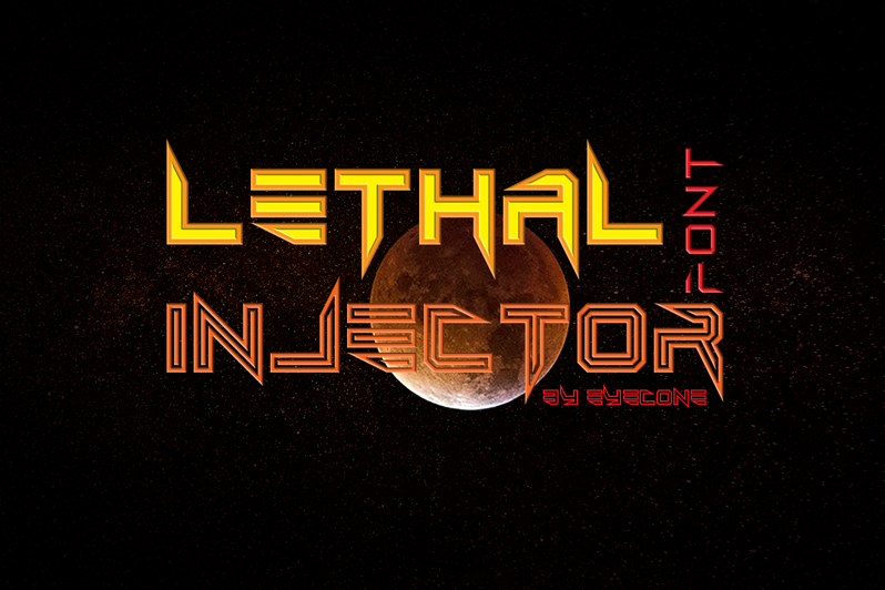 Lethal Injector Layered Typeface example image 1
