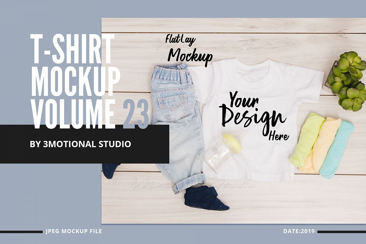 T-Shirt Mockup Volume 23 example image 1
