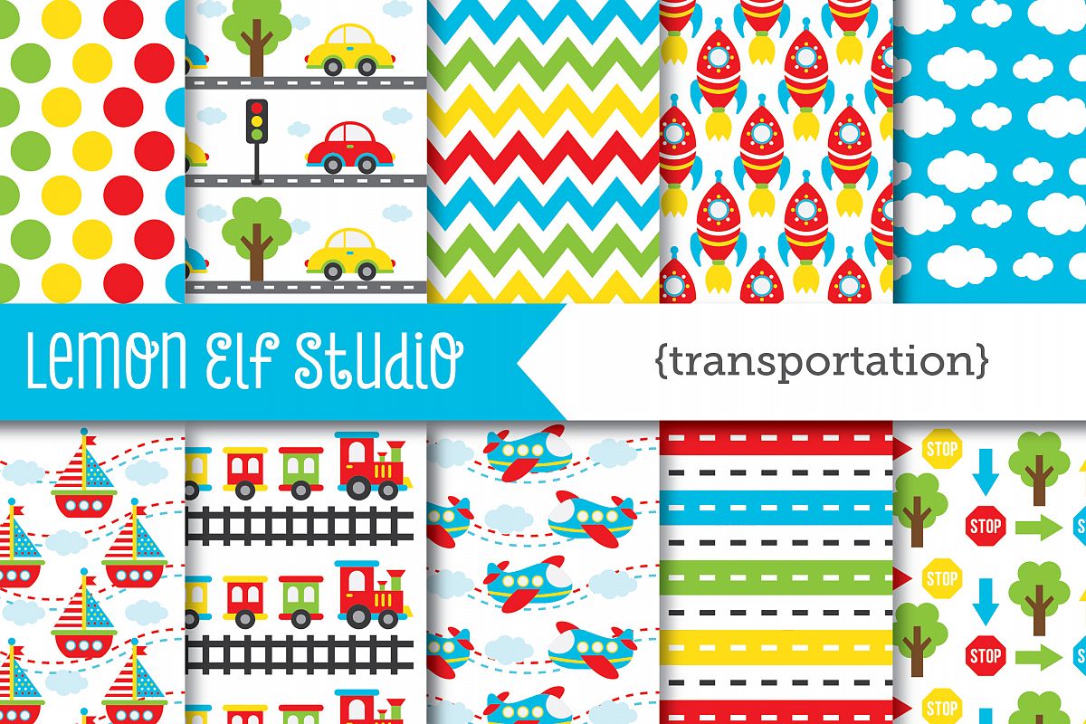 Transportation-Digital Paper (LES.DP01A) example image 1