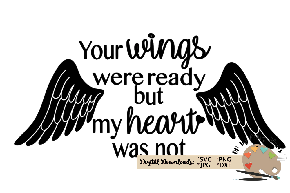 Free Free 319 Angel Wings Svg In Loving Memory Svg Free SVG PNG EPS DXF File