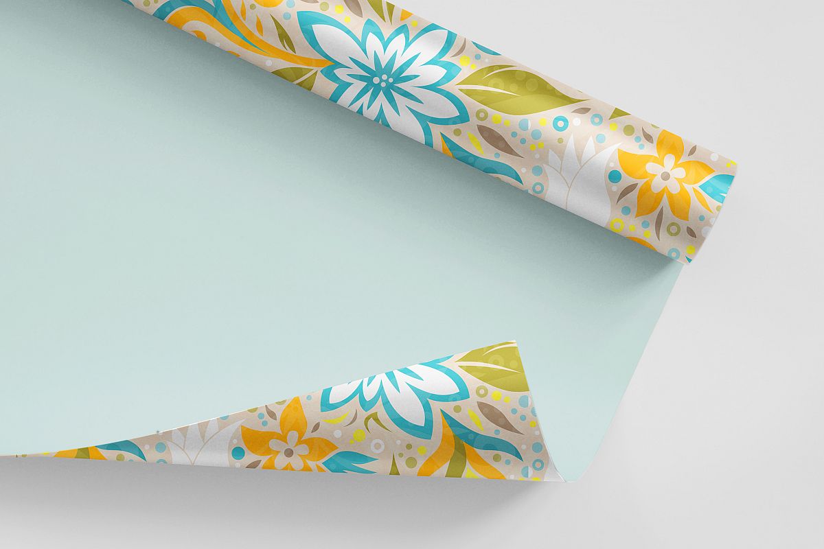 Floral Dynamic Vector Pattern example image 1