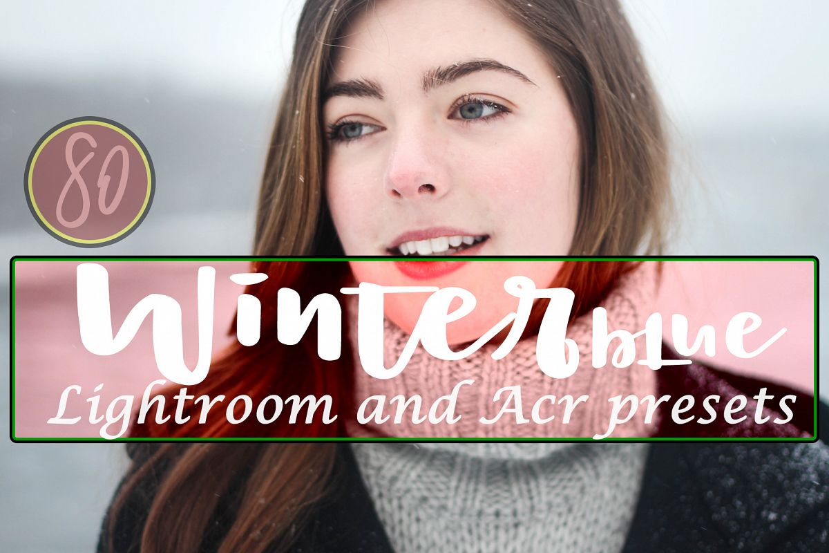 Winterblue Lightroom 80 and ACR 80 Presets example image 1
