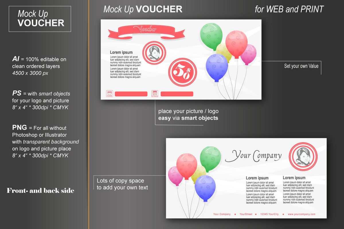 Happy Birthday Website Header Template Stock Vector