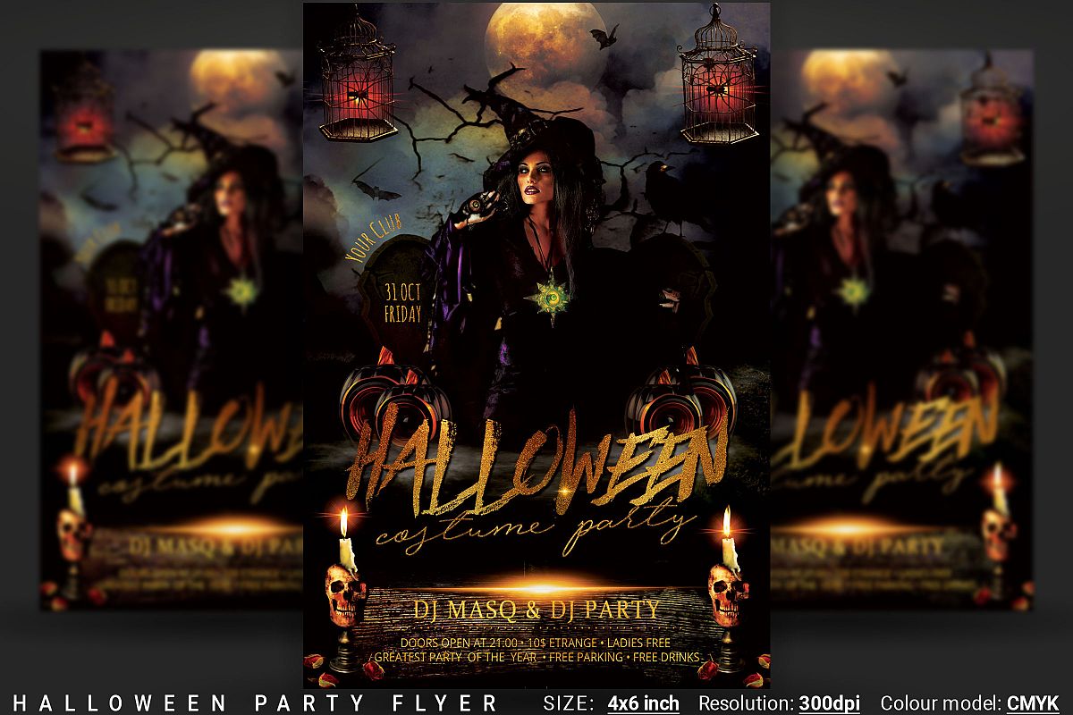 Halloween Flyer example image 1