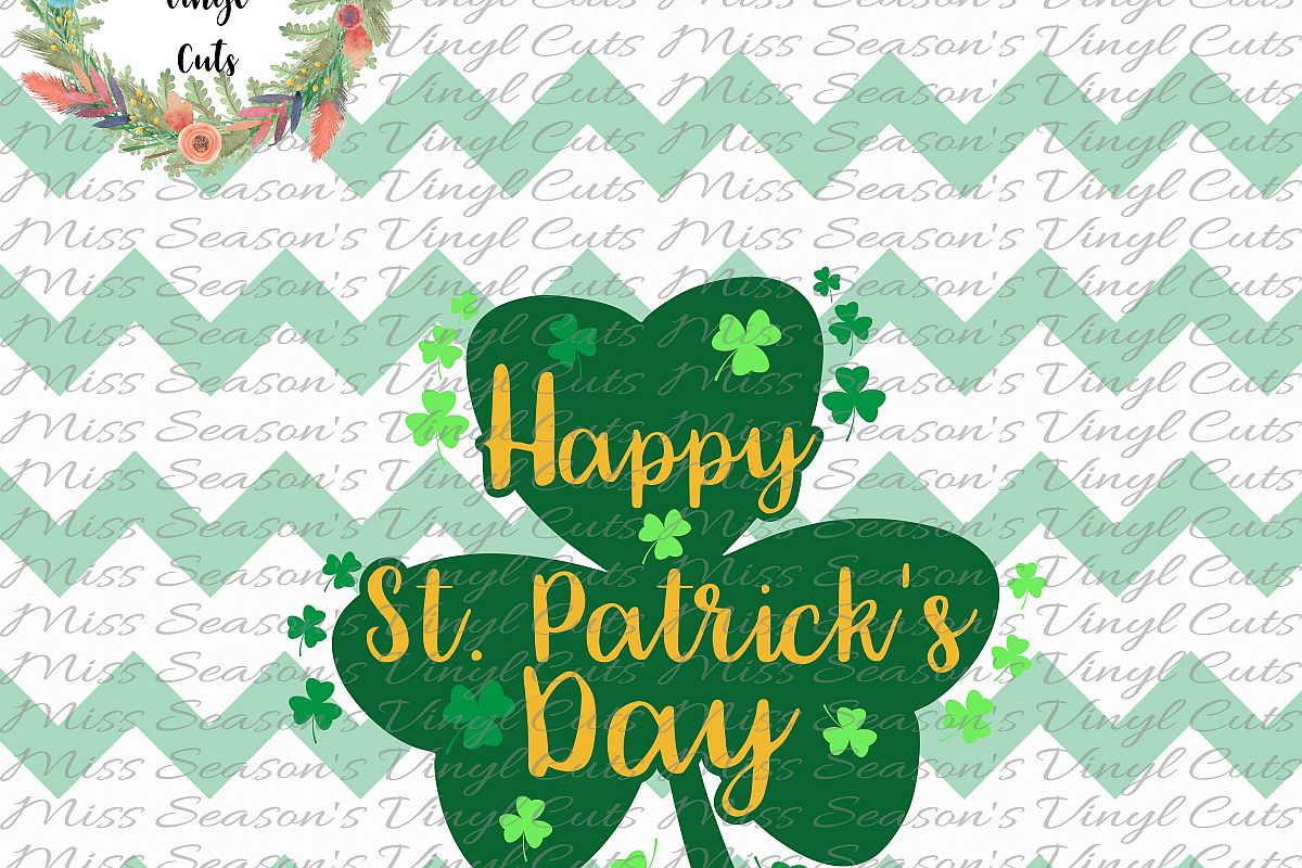 Happy Saint Patricks Day SVG example image 1