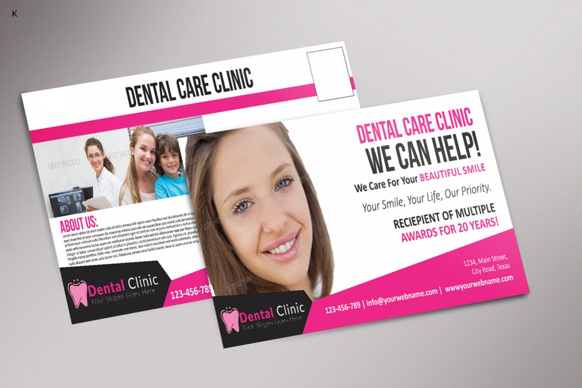 Dental Care Post Card example image 1