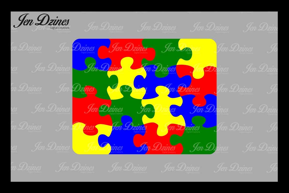 Puzzle SVG DXF EPS PNG example image 1