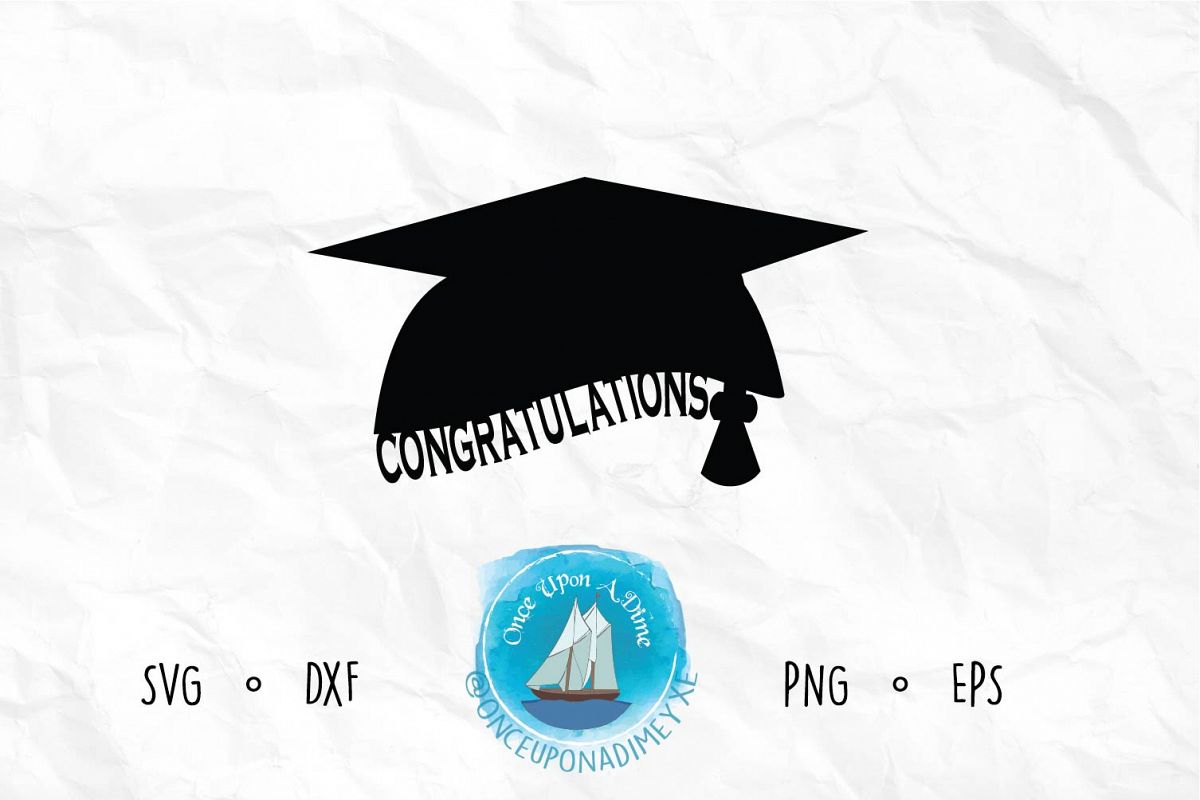 Download Congratulations Grad | Education | Graduation SVG Cut File