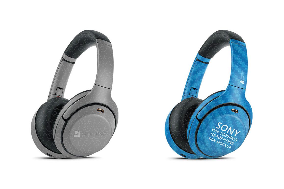Sony WH-1000XM3 Wireless Headphone 2019 Smart PSD Skin example image 1