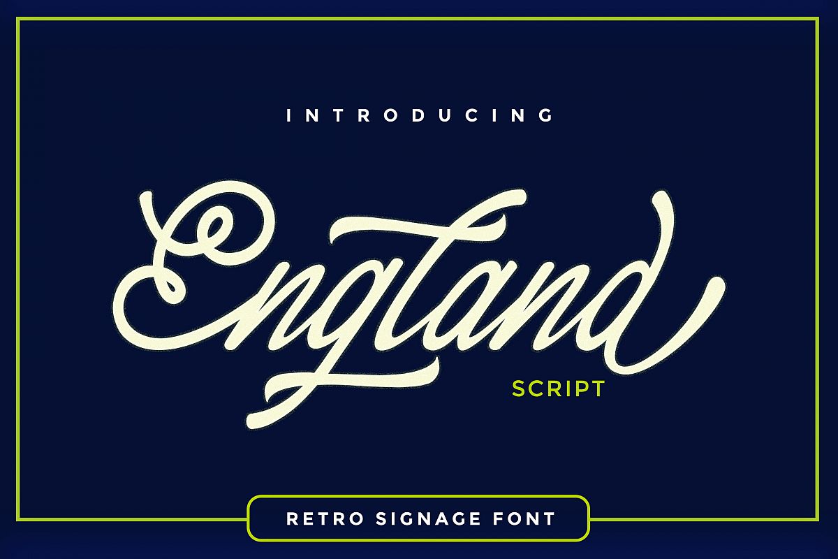 England Script example image 1
