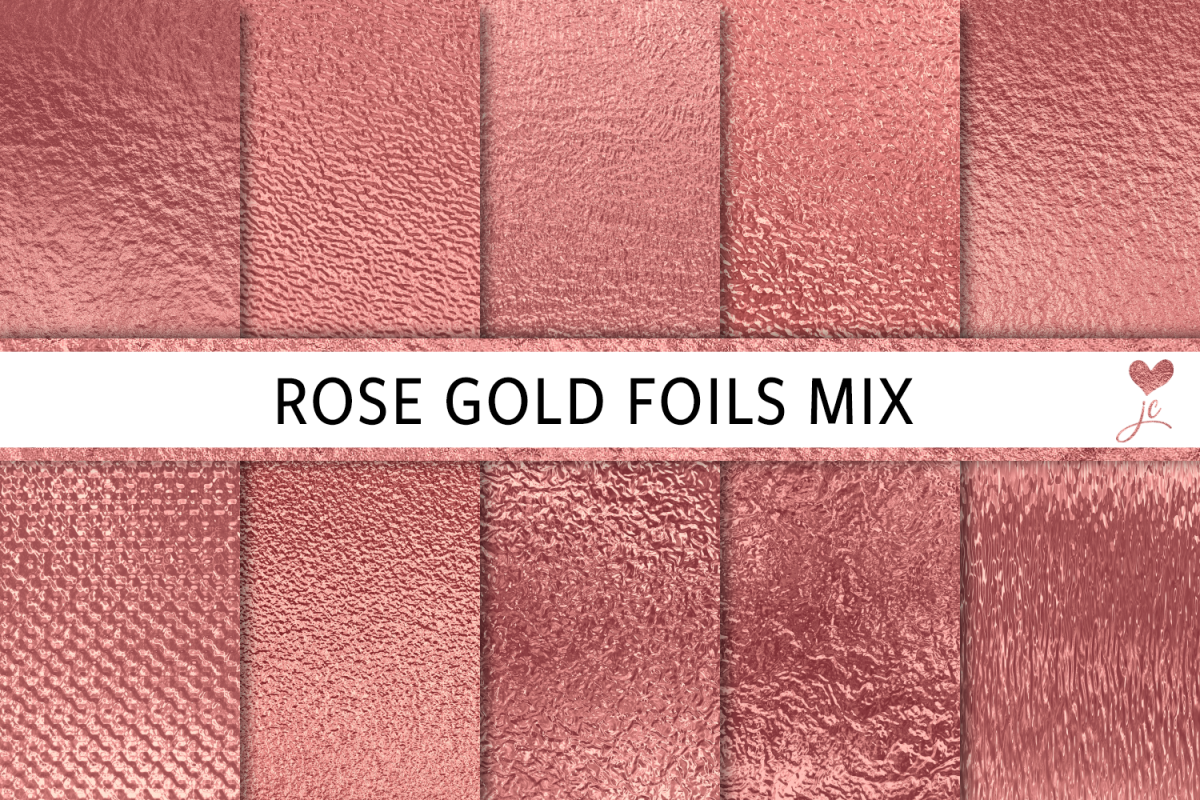 Rose Gold Foils Mix example image 1