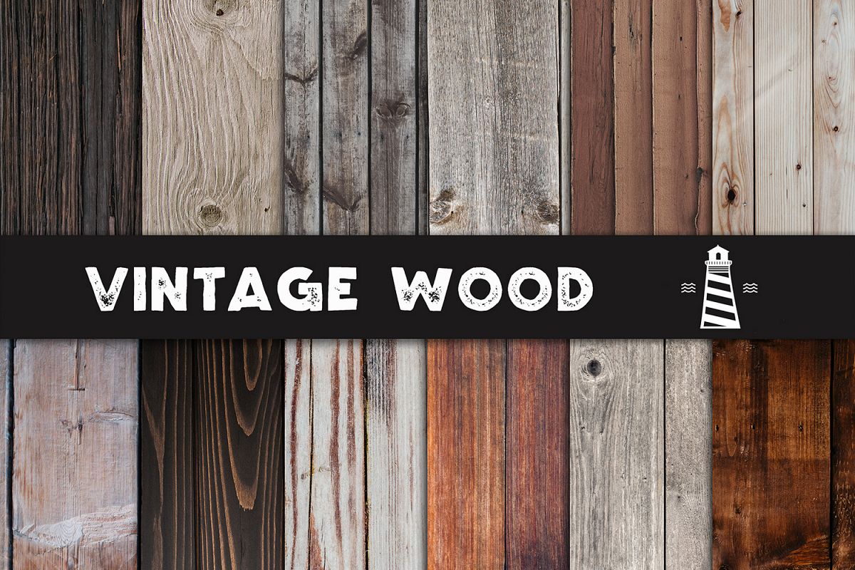 Distressed Wood Textures example image 1