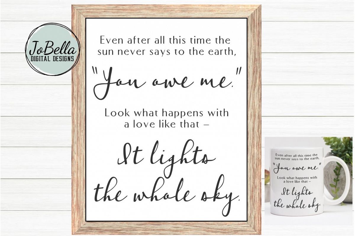 Grateful SVG and Printable Inspirational Quote by Hafiz example image 1