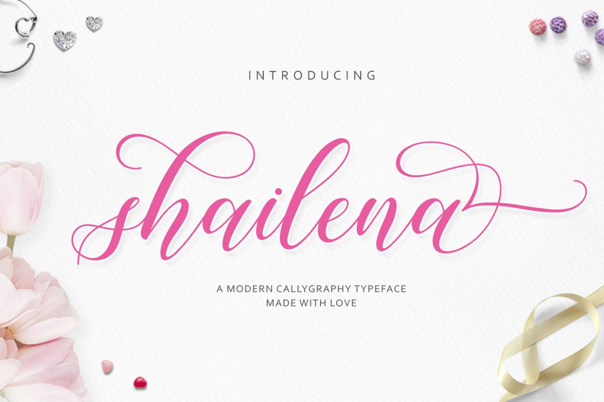 Shailena Script example image 1