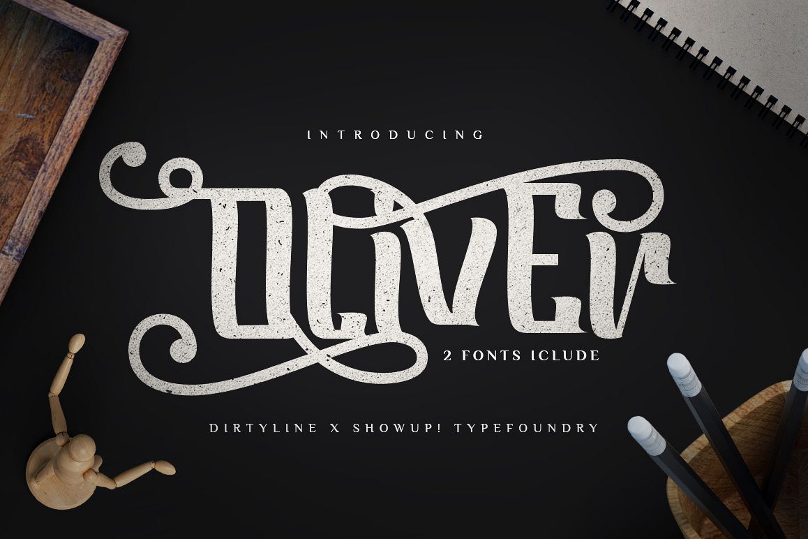 Oliver Typeface example image 1