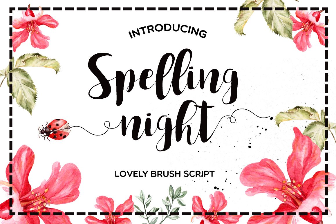Spelling Night example image 1