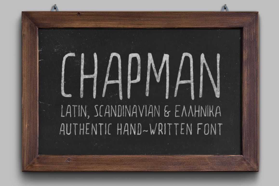 Chapman Handwritten Font example image 1