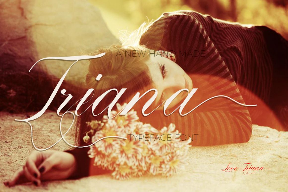 Triana Font example image 1