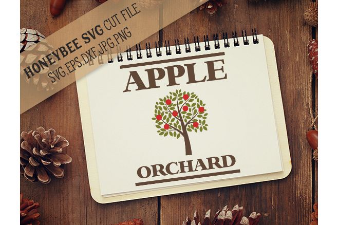 Apple Orchard Country Sign svg example image 1