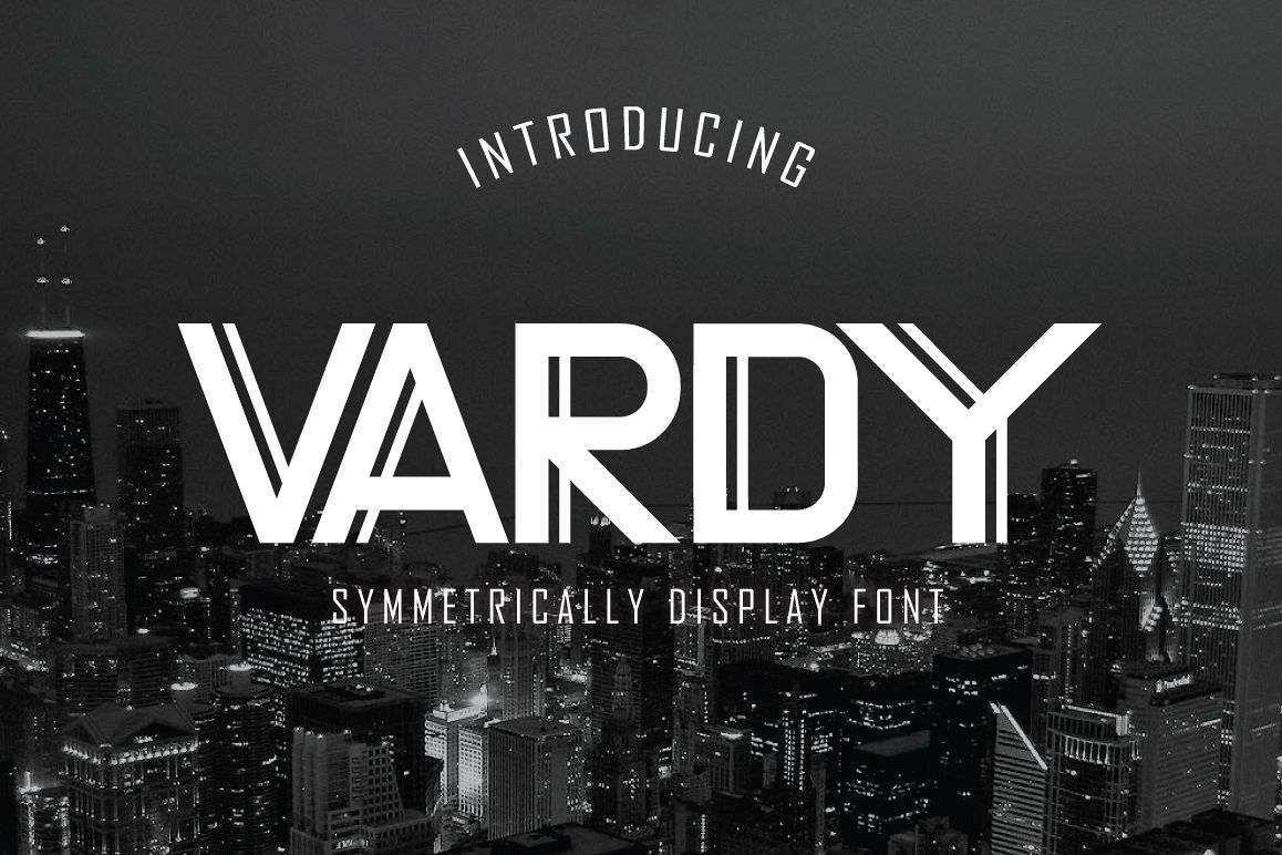 Vardy Display Typeface example image 1