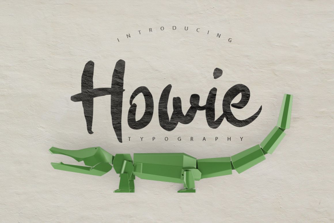 Howie Typeface example image 1