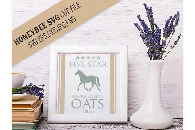 Five Star Oats svg example image 1