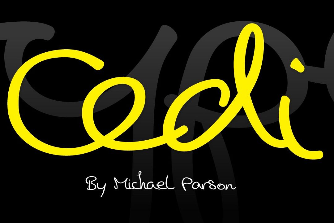 Cedi Typeface cover page