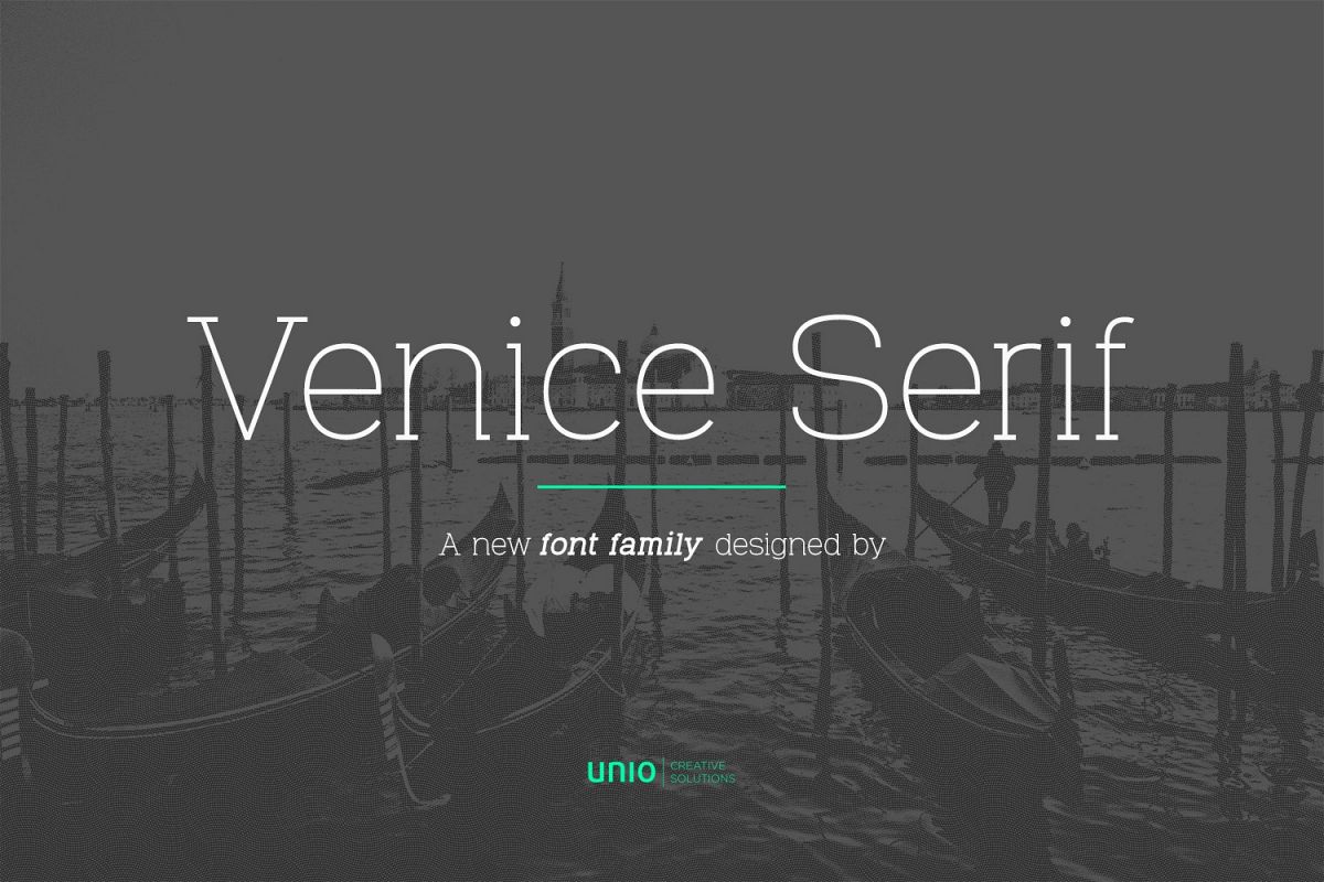 VeniceSerif example image 1