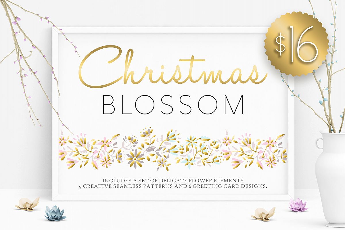 Christmas Blossom Set example image 1