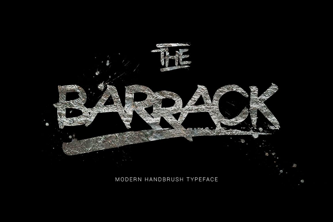 The Barrack Typeface example image 1